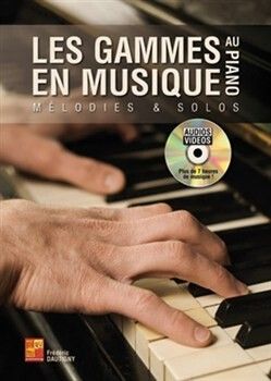 Dautigny, F: Les Gammes en Musique au Piano (+Audios/Videos)