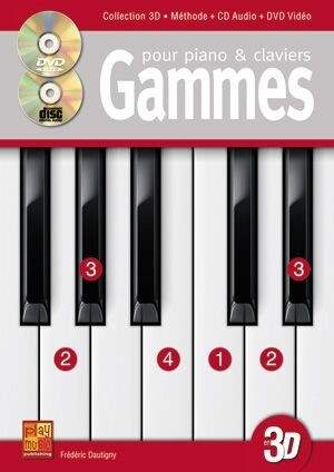 Dautigny, F: Gammes Improvisation Clavier 3D (+CD +DVD)