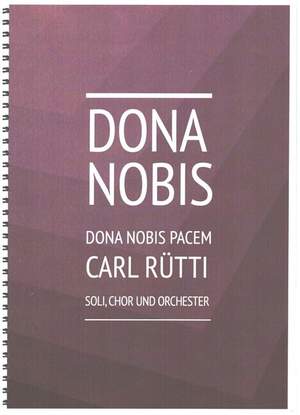 Ruetti, C: Dona nobis pacem