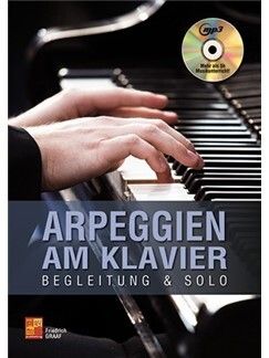 Graaf, F: Arpeggien am Klavier (+mp-3)