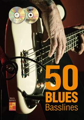 Barnes, M: 50 Blues Basslines (+ DVD+ mp3)