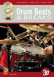 Jones, S: Drum Beats and Breaks in 3D (+DVD+CD-ROM/Audio)