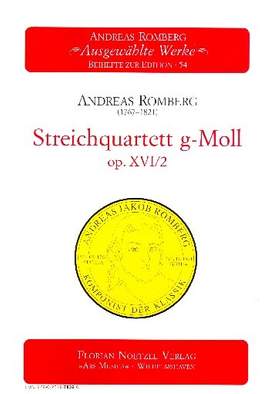 Romberg, A: Streichquartett g-Moll op.16,2