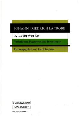 La Trobe, J F: Klavierwerke