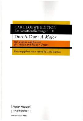Loewe, C: Duo A-Dur