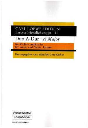 Loewe, C: Duo A-Dur
