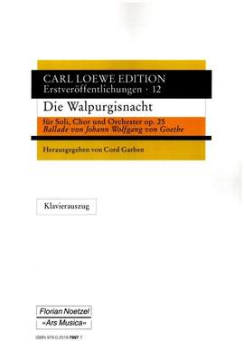 Loewe, C: Die Walpurgisnacht op.25