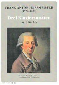 Hoffmeister, F A: Drei Klaviersonaten op.7 Nr. 1-3