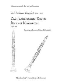 Goepfert, C A: 2 konzertante Duette op.19