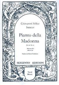 Sances, G F: Pianto della Madonna