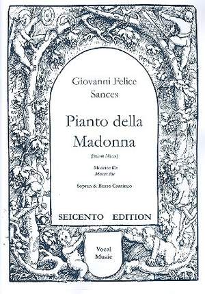 Sances, G F: Pianto della Madonna