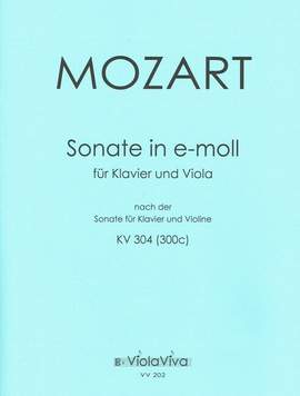 Mozart, W A: Sonate e-Moll KV304
