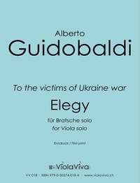 Guidobaldi, A: Elegy (to the Victims of Ukraine war)