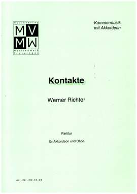 Richter, W: Kontakte für Oboe und Akkordeon