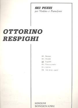 Respighi, O: Leggenda