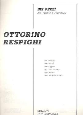Respighi, O: Valse caressante
