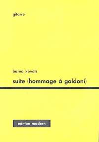 Kováts, B: Hommage a Goldoni Suite