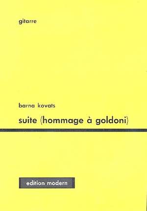Kováts, B: Hommage a Goldoni Suite