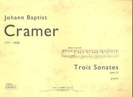 Cramer, J B: 3 Sonates op.23