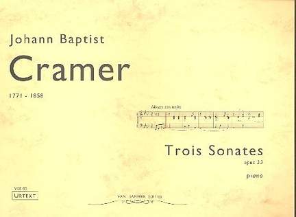 Cramer, J B: 3 Sonates op.23