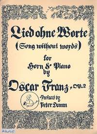 Franz, O: Lied ohne Worte op.2