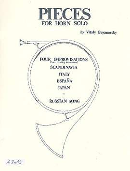 Buyanovsky, V: 4 Improvisations (from travelling impressions)