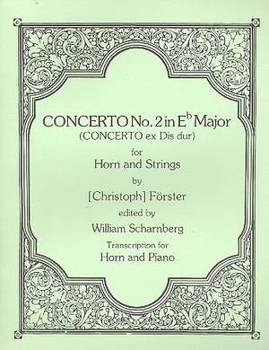 Foerster, C: Concerto no.2 for Horn and Strings
