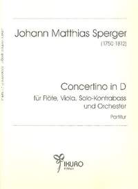 Sperger, J M: Concertino D-Dur