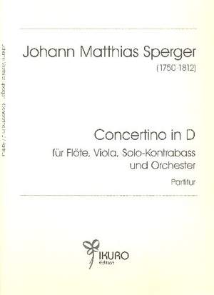 Sperger, J M: Concertino D-Dur