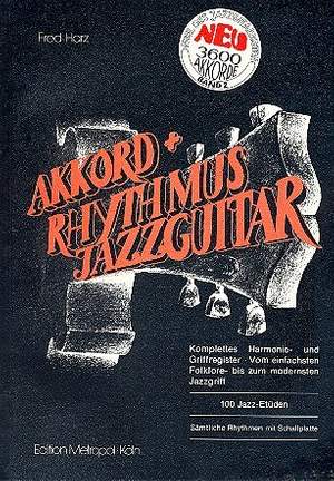 Harz, F: Akkord und Rhythmus Jazzguitar (+CD) Band 2