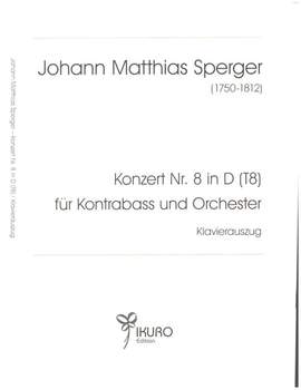 Sperger, J M: Konzert in D-Dur (T8) Nr.8