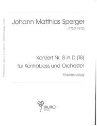 Sperger, J M: Konzert in D-Dur (T8) Nr.8
