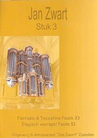 Zwart, J: Musyck over de Voysen der Psalmen Davids vol.3