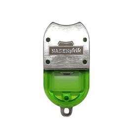 Nasenpfeife grün transparent
