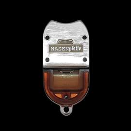 Nasenpfeife bernstein transparent