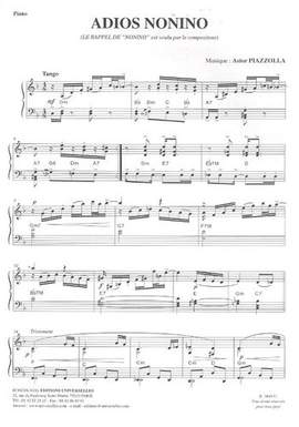 Piazzolla, A: Adios Nonino theme et Milonga del Angel