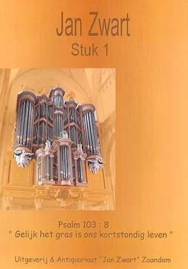 Zwart, J: Sombere Musziek over Psalm103, 8