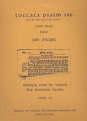 Zwart, J: Toccata Psalm 146