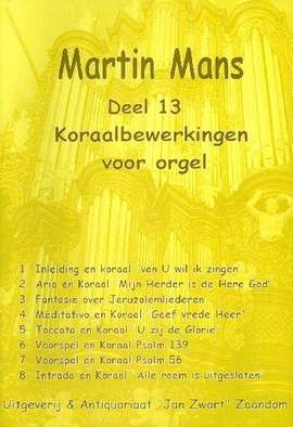 Mans, M: Koraalbewerkingen vol.13