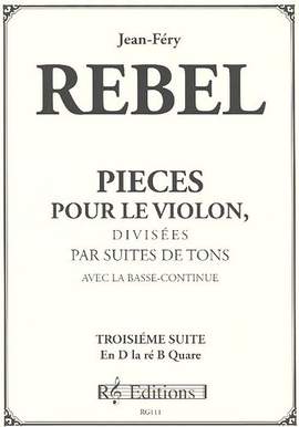 Rebel, J: Troisieme suite en D