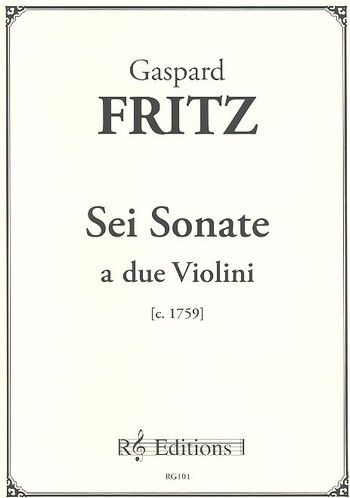 Fritz, G: 6 sonate a 2 violini