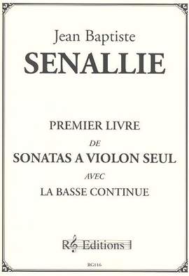 Senaillé, J: Premier livre de sonatas (no.1-10)