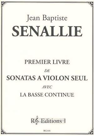 Senaillé, J: Premier livre de sonatas (no.1-10)