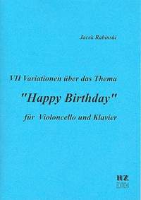 RABINSKI, J: 7 Variationen über Happy Birthday