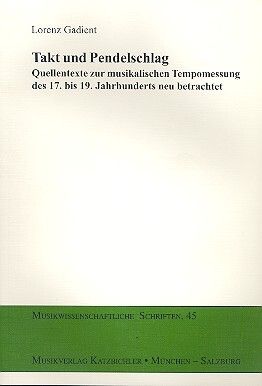 Gadient, L: Takt und Pendelschlag