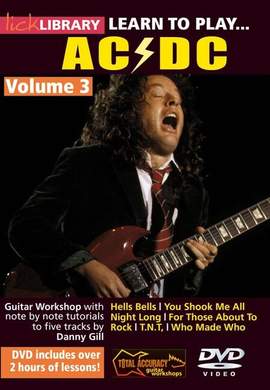 Gill, D: Learn to play AC/DC vol.3 DVD-Video