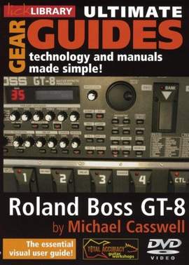 CASSWELL, M: Roland Boss GT-8 2 DVD-Videos