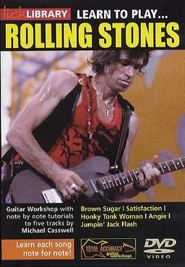 CASSWELL, M: Learn to play Rolling Stones DVD-Video