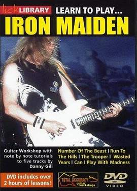 Gill, D: Learn to play Iron Maiden DVD-Video