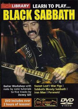 Gill, D: Learn to play Black Sabbath DVD-Video
